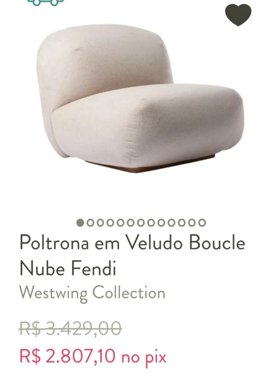 Poltrona bucle westwing  - Foto 2