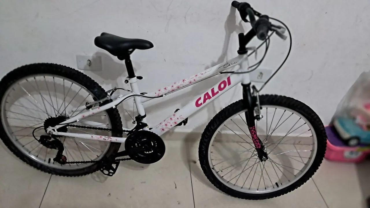 Bicicleta Aro 24 bem conservada vou pegar e andar - Foto 2