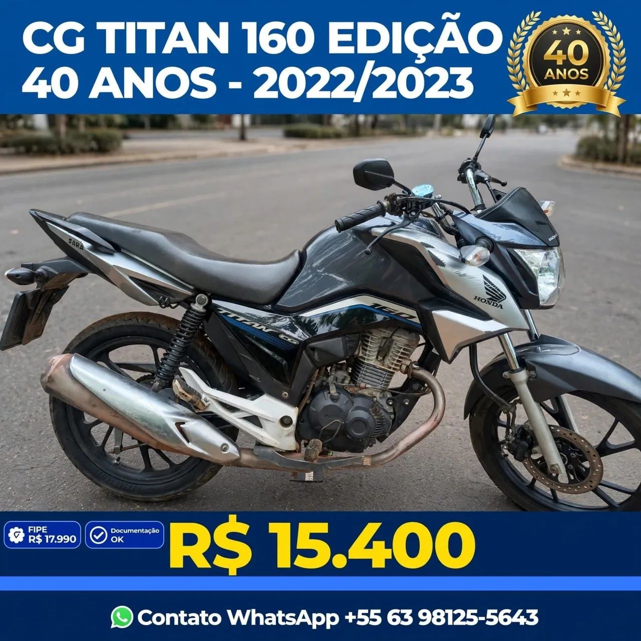 Pneu traseiro novo - Foto 2