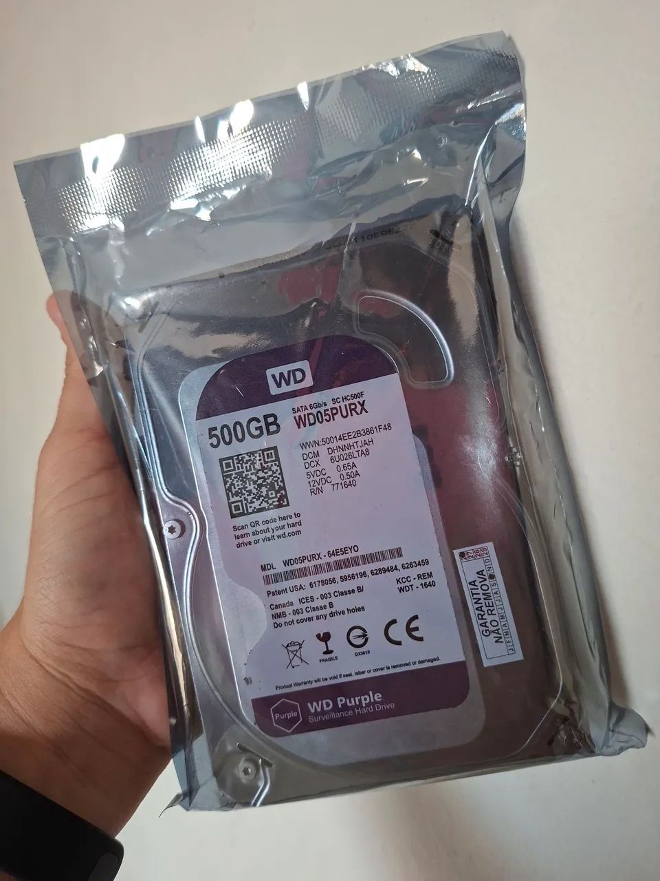 HD interno de 500GB