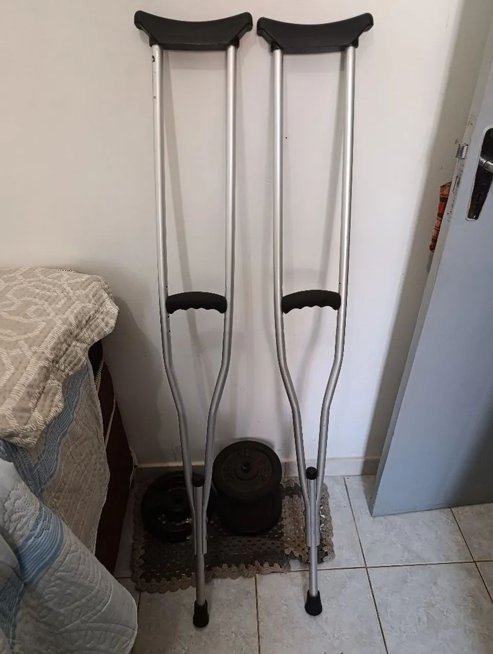 Par de muletas 