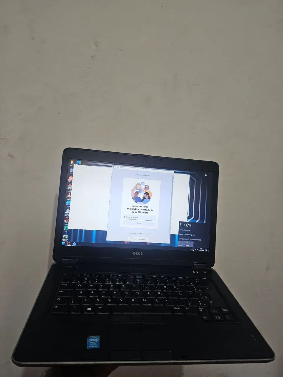 Notebook Dell Latitude Intel i5 já com SSD 8GB windows 11 ótimo estado!