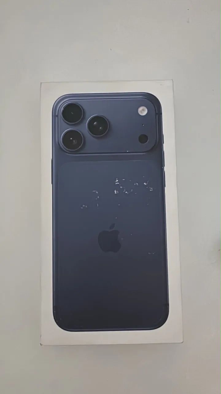 iphone 17 pro max azul 1 ano de garantia da apple