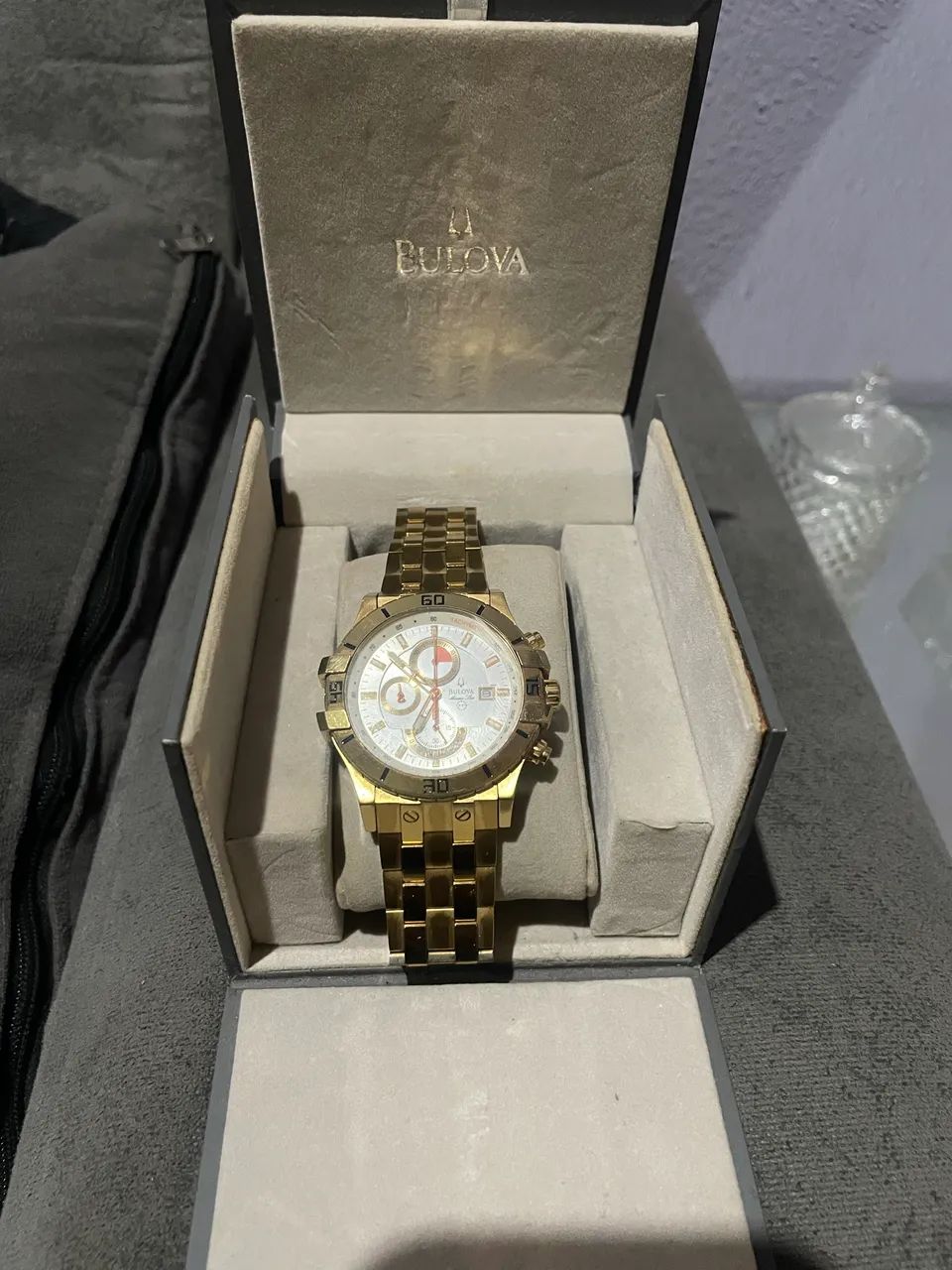 Vendo e Troco Relógio Bulova Marine Star - Foto 3