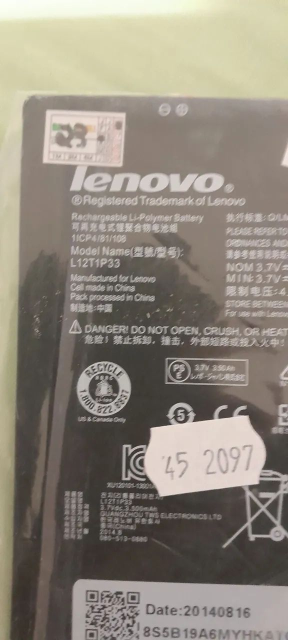 Bateria tablete lenovo - Foto 3