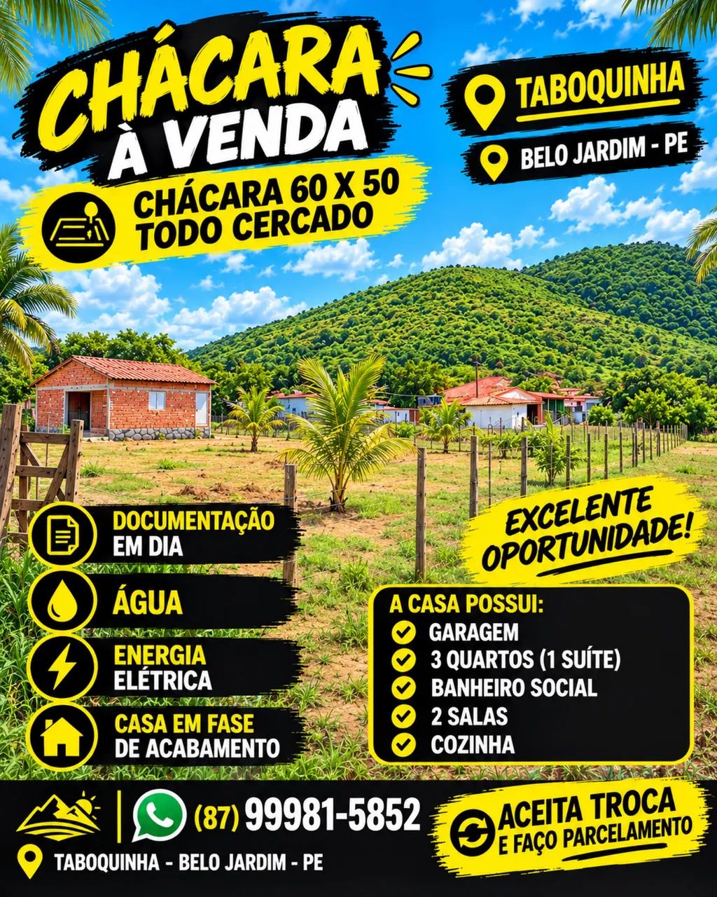 Chácara na Taboquinha