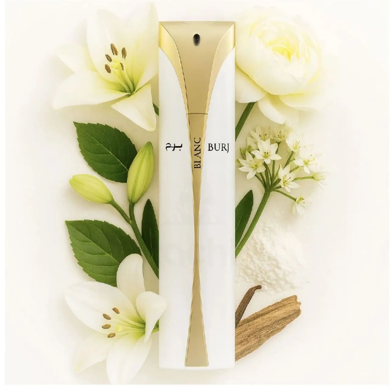 PERFUME  ARABE RISALA ELITE BURJ BLANC EDP 100ML - Foto 3