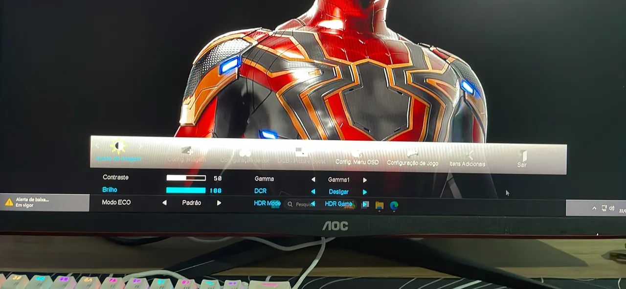 Monitor gamer AOC 165Hz  - Foto 4