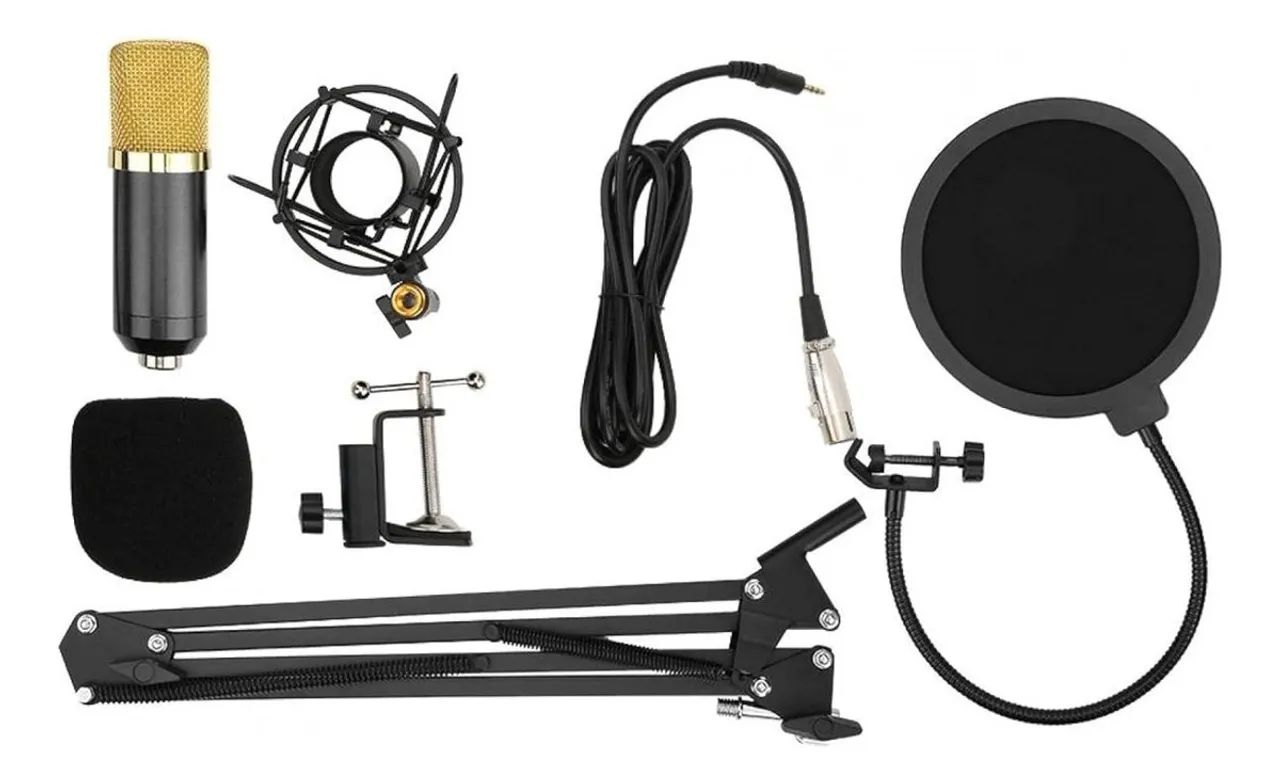 High-Quality Professional Condenser Microphone – Perfect for Podcasts and Recordings