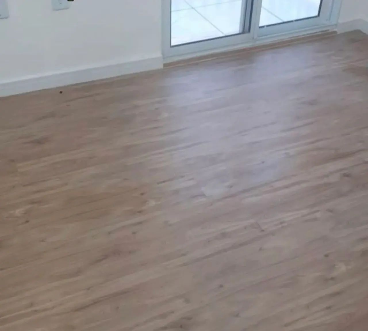 Aplicação de piso vinilico 