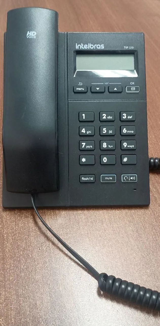 Telefone IP VoIP Intelbras TIP 125i