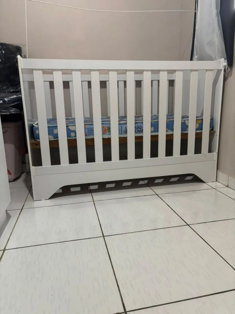 Berço Com Colchão Seminovo  - Foto 2