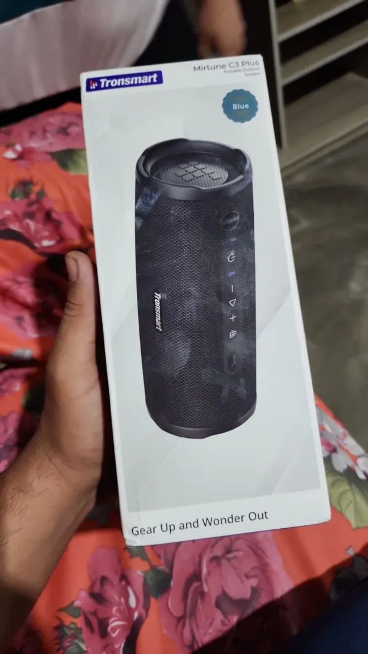 Caixa tronsmart 50w a prova de água 
