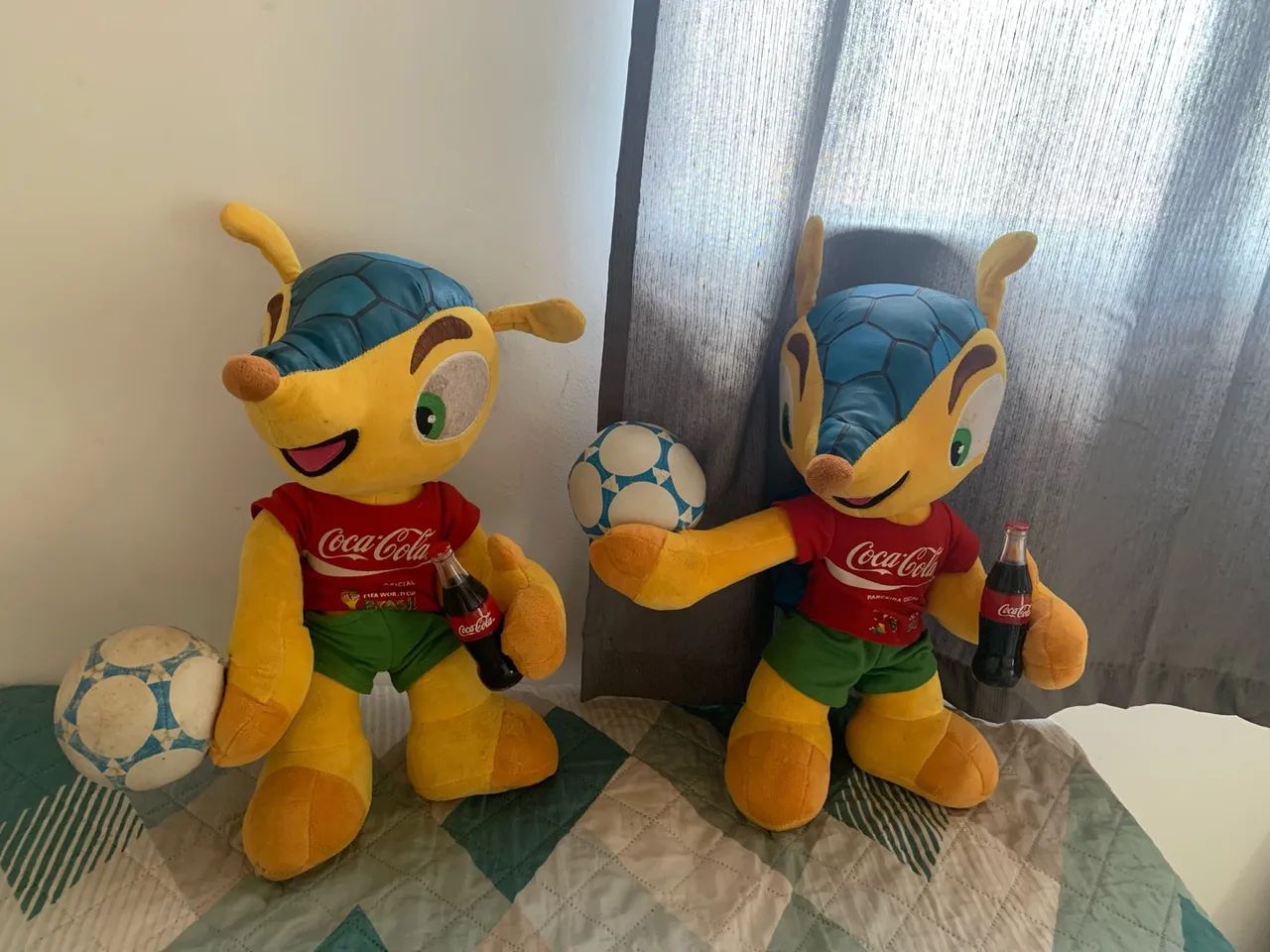 Fuleco oficial da copa Coca-cola