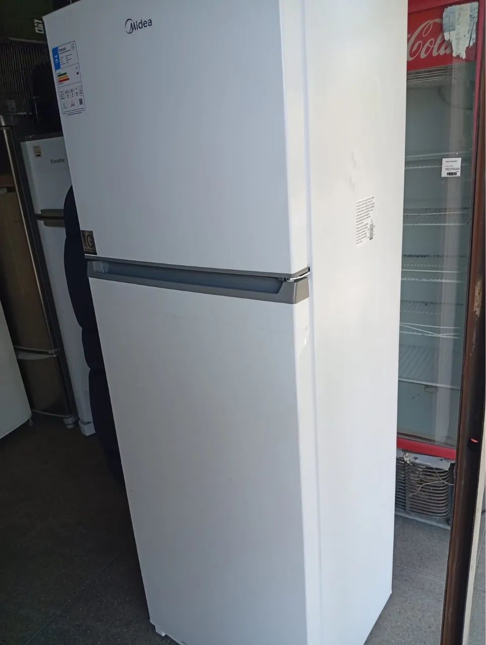 Geladeira Midea semi nova 02 portas