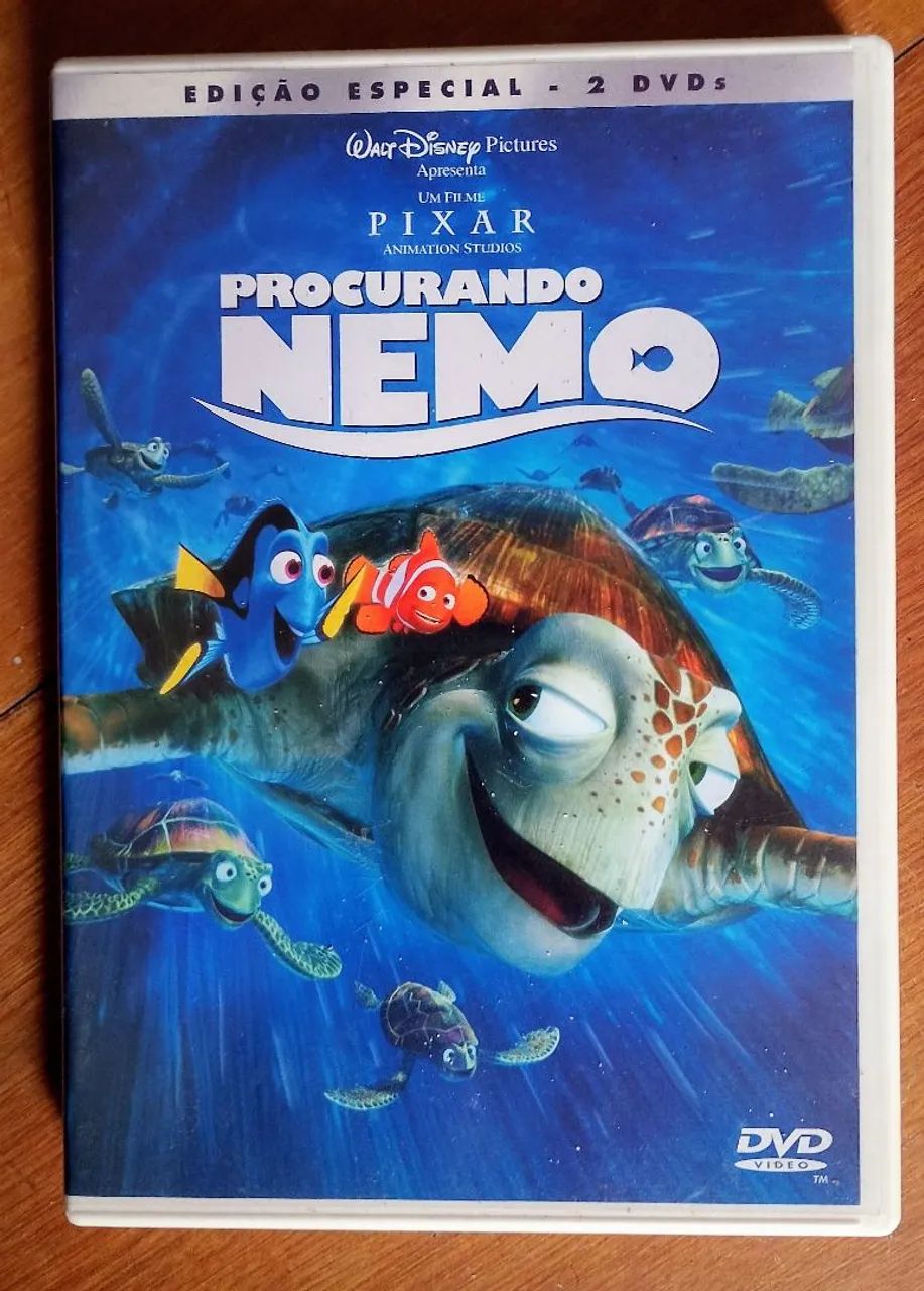 DVD Duplo PROCURANDO NEMO Edição Especial DISNEY/ PIXAR - CDs