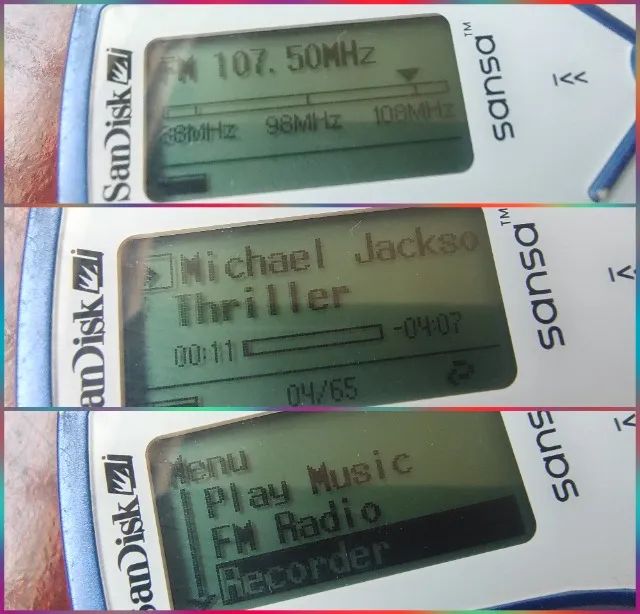 MP3/WMA Player SanDisk Sansa m230 Blue ( 512 MB ) - Foto 4