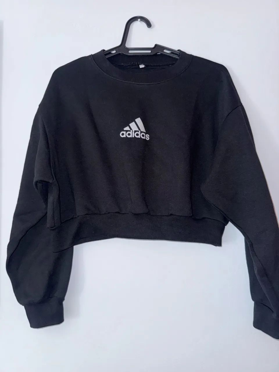 MOLETOM CROPPED ADIDAS