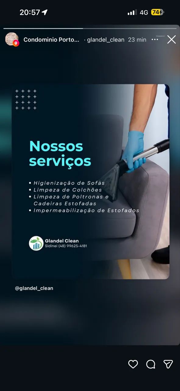 Serviço de Higienização e Impermeabilização de estofados 
