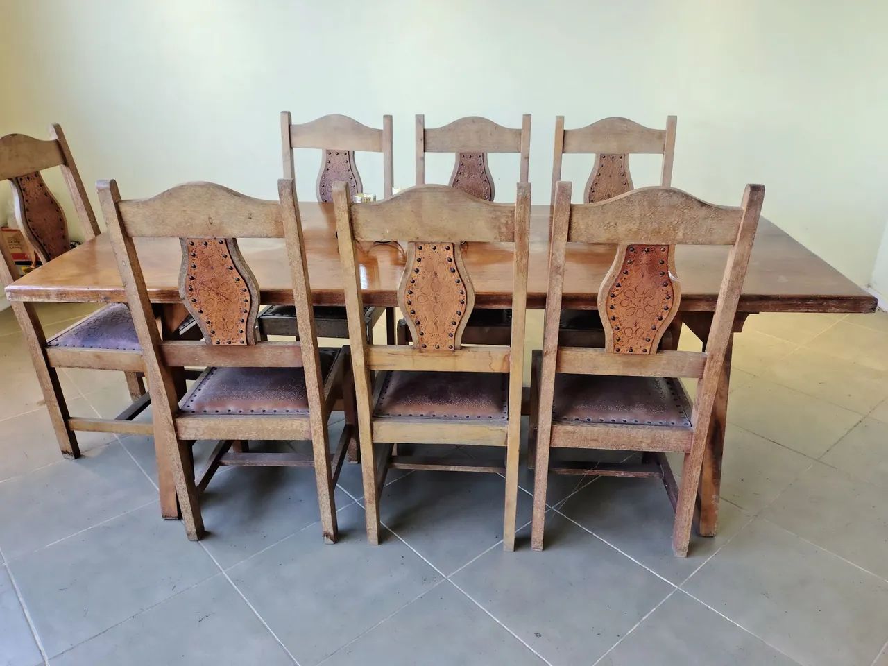 Mesa jantar madeira maciça  - Foto 5