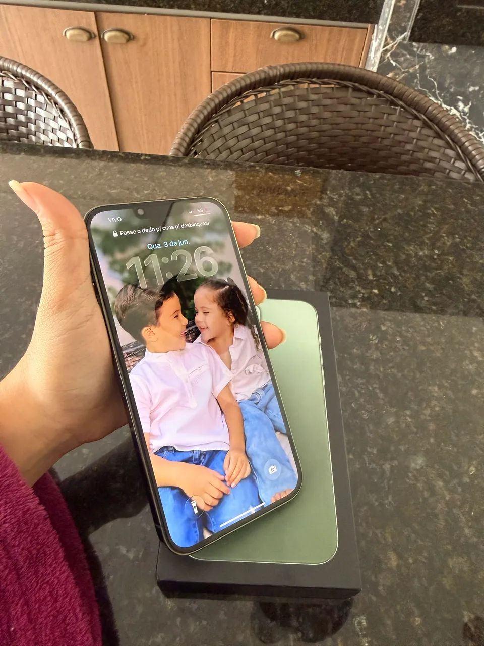 iPhone 13 Pro Max 258GB Verde Alpine - Foto 2