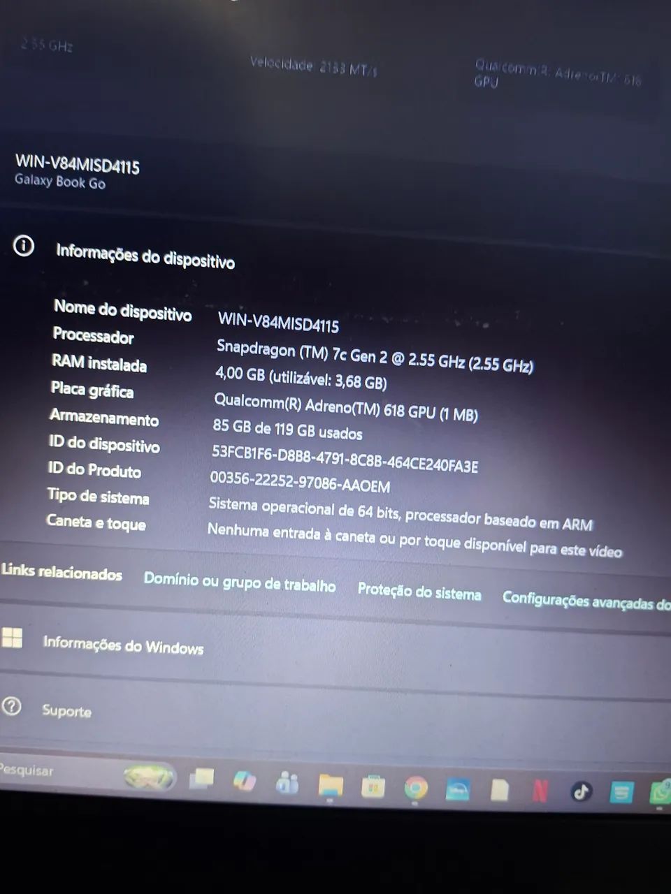 Notebook Samsung Galaxy Book Go - Foto 2