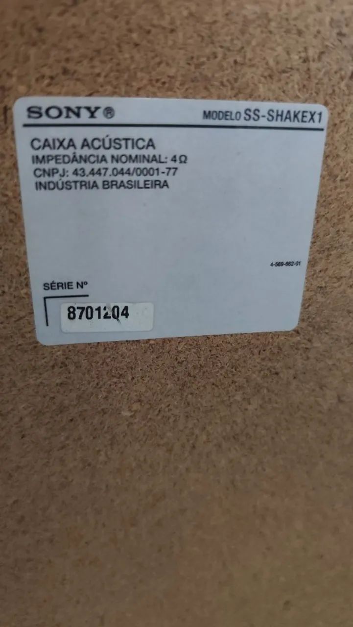 Par de caixas acústicas Sony - Foto 2
