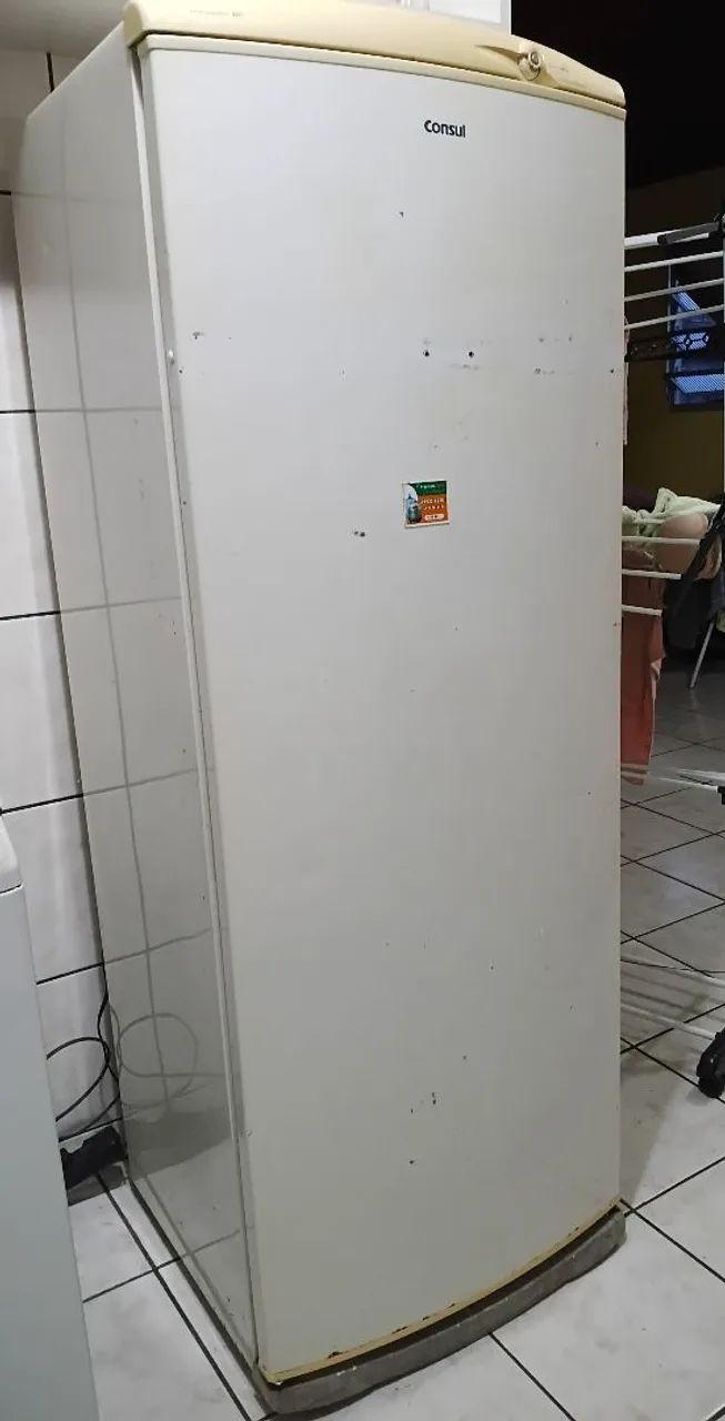 Geladeira USADA FUNCIONANDO
