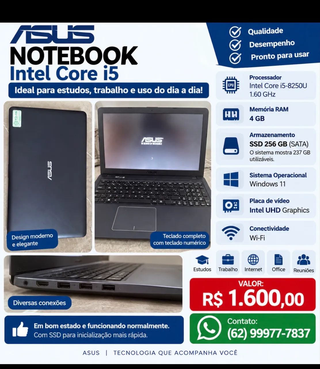 Vendo notebook semi novos  - Foto 2