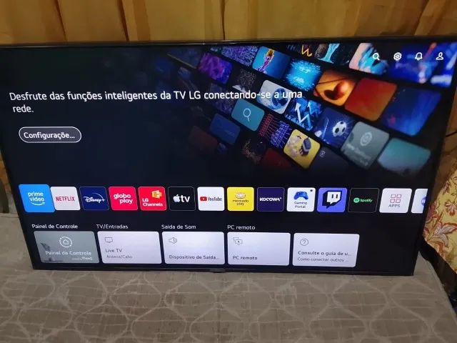 Tv Lg Smart 4k Real 50 polegadas comando de voz - Foto 4