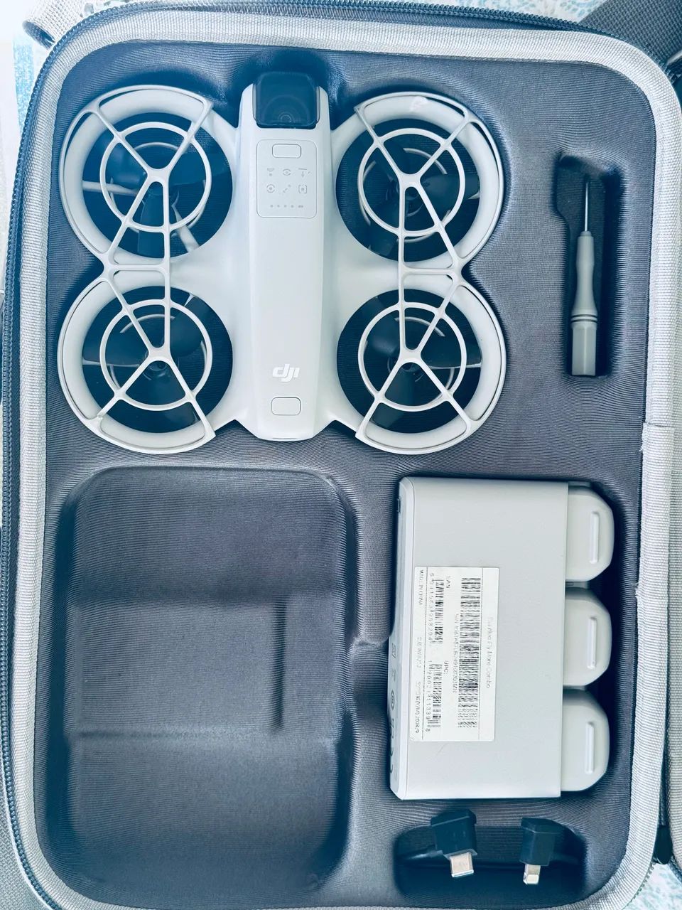 Leia o anúncio - Drone DJI neo com 3 baterias + Hub de carregamento  - Foto 3