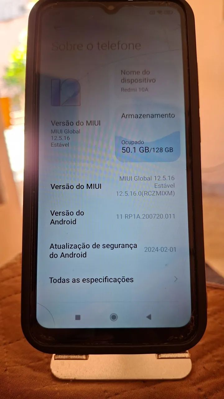 Vendo celular redmi 10A 128GB  - Foto 5
