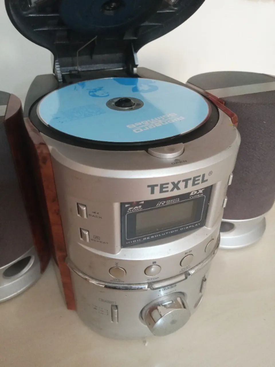 Mini System TEXTEL com controle - Funciona apenas Rádio AM/FM - Foto 3