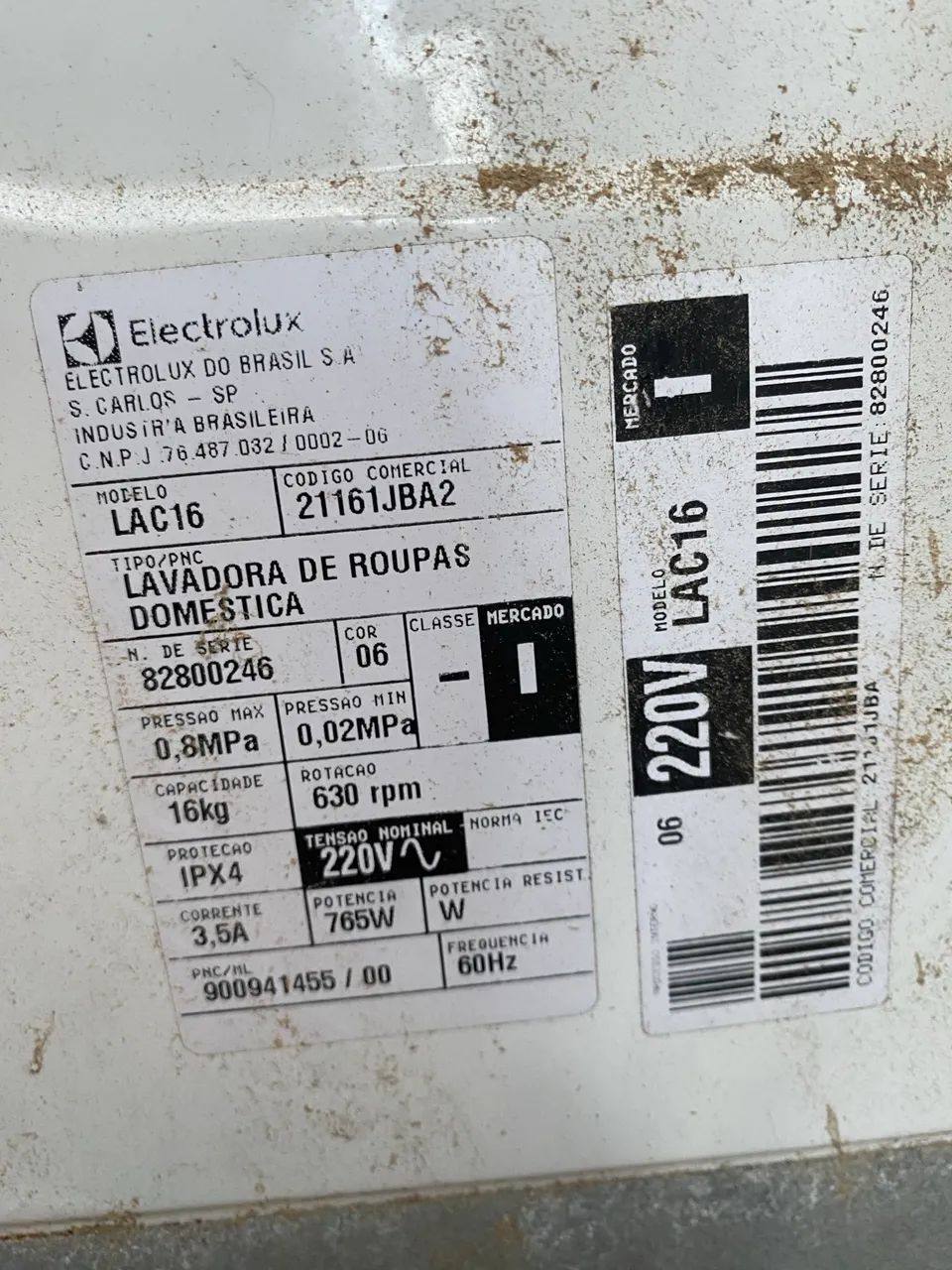 Máquina de lavar eletrolux 16kg - Foto 4