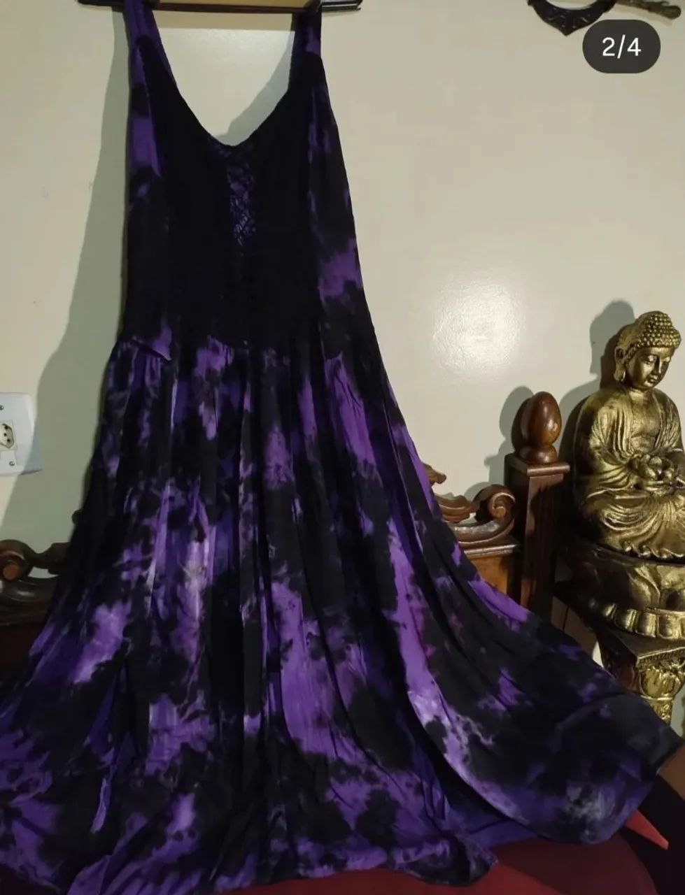 Vestido Lindoooo Purple  - Foto 4