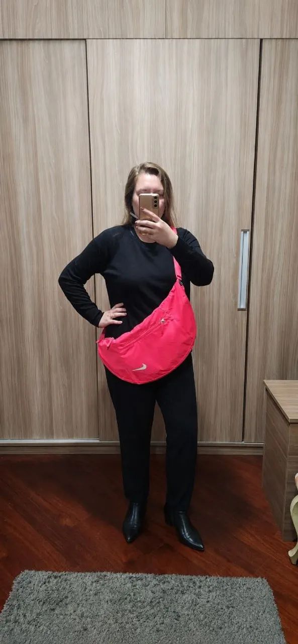 Bolsa nike rosa original
