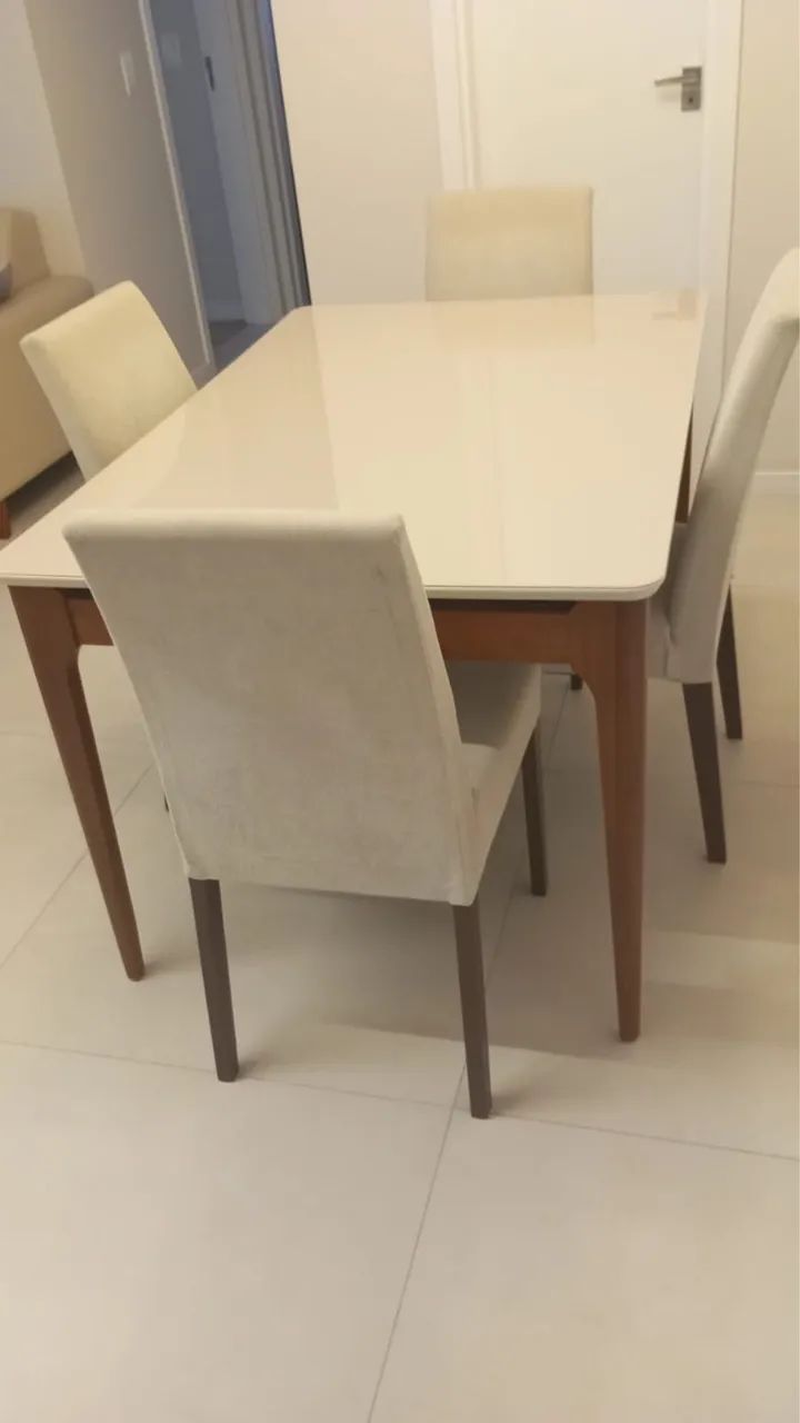 Conjunto de Mesa com 4 cadeira - Foto 3