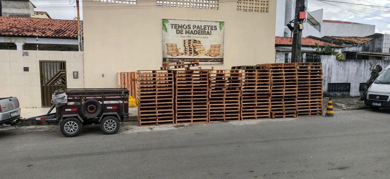 Paletes de Eucalipto Reforçados Tipo Caixa - Foto 4