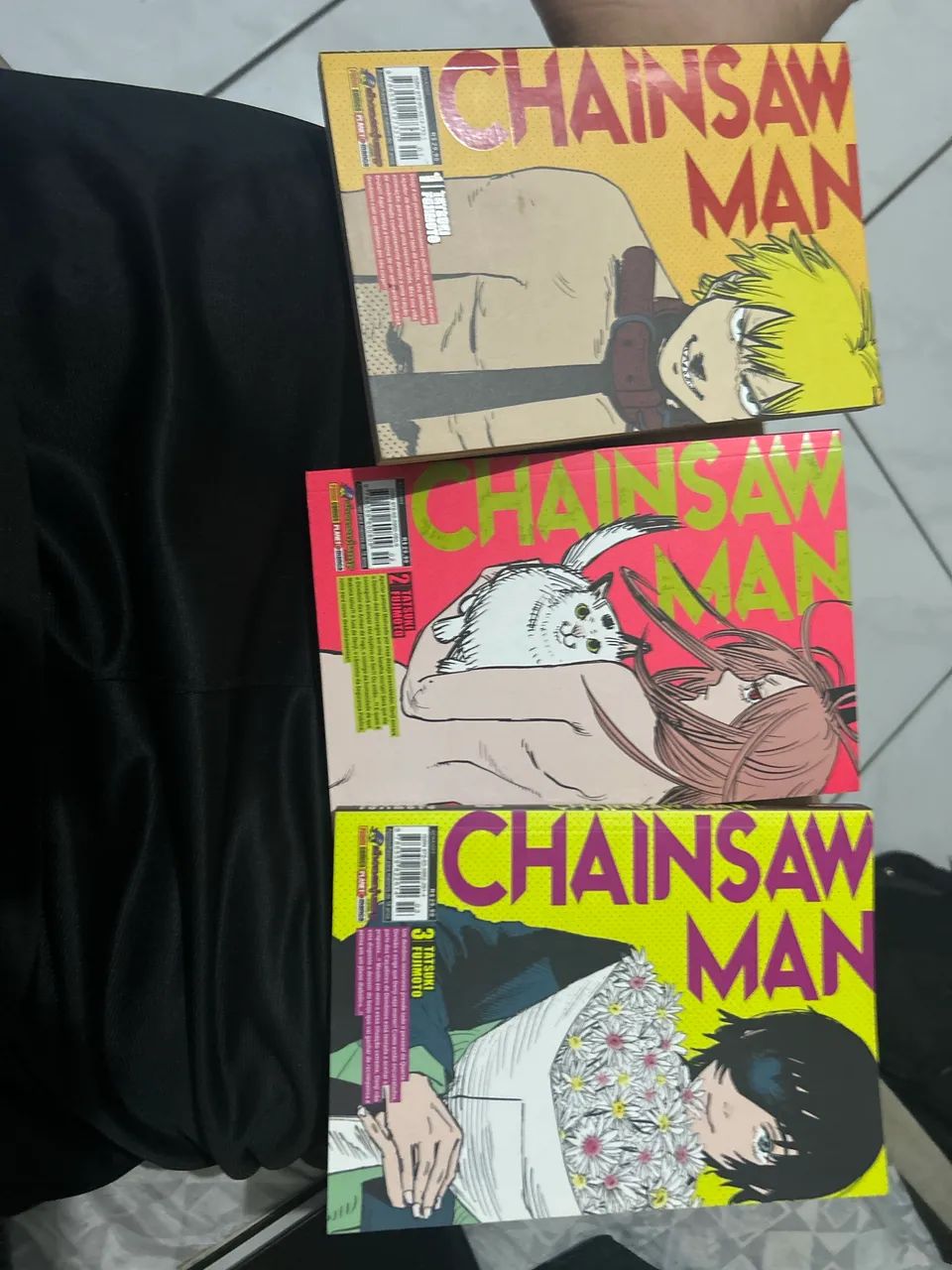 Chainsaw Man 1, 2 e 3 Edição 