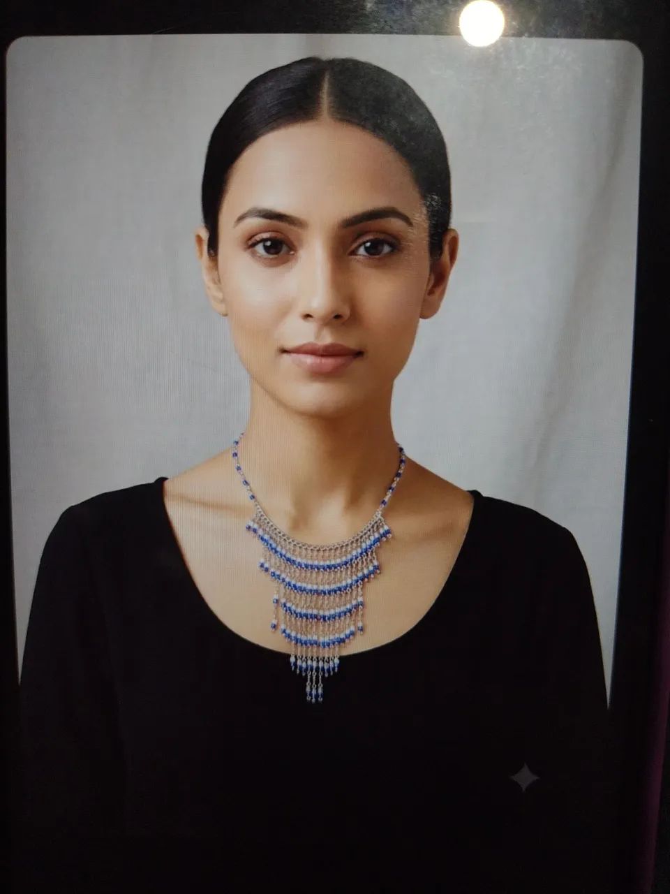 Colar feminino com franjas e miçangas- estilo boho elegante - Foto 4