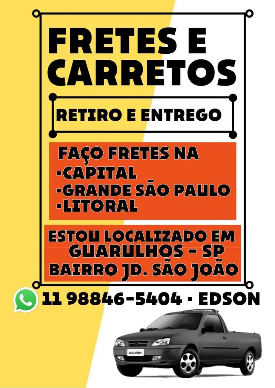 FAÇO CARRETOS SOU DE GUARULHOS  - Foto 2