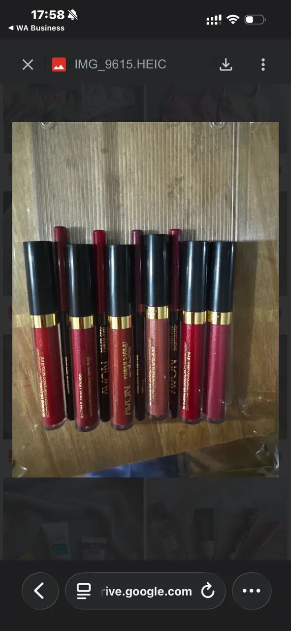 Batom Líquido Power Stay Matte  e lapis labial contorno