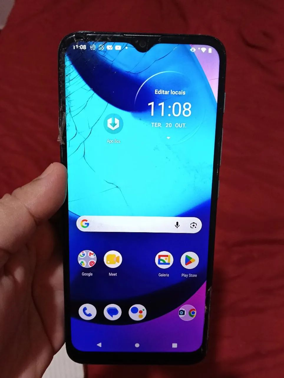 Celular Moto E20  130,00