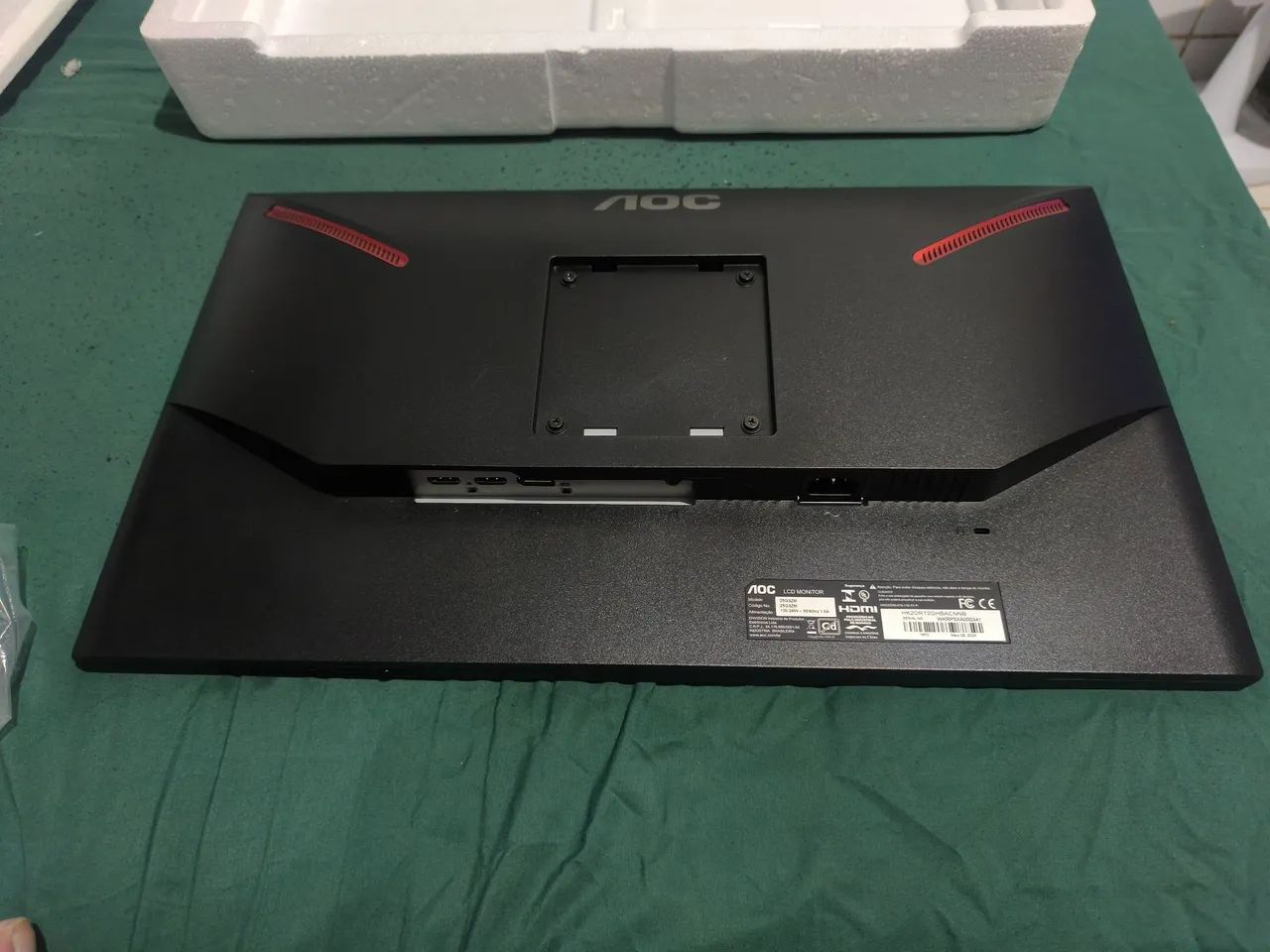 Monitor Gamer AOC Destiny 24,5 Polegadas 25G3ZM - Foto 2