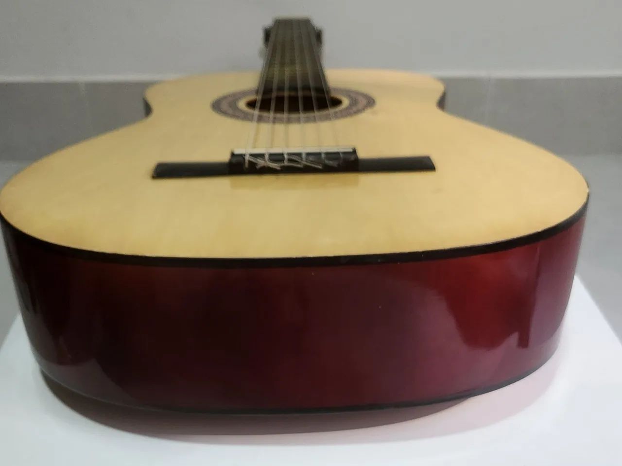 Violão Memphis Nylon Clássico com Capa - Ótimo Estado - Foto 3