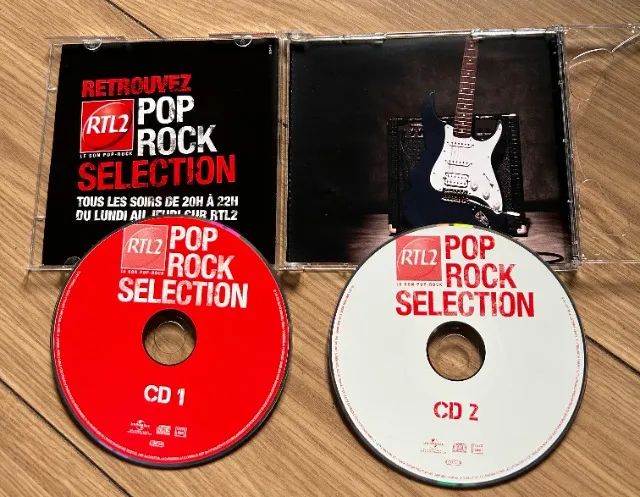 CD Duplo RTL2 Pop Rock Selection - Raridade Importada (Impecável) - Foto 2