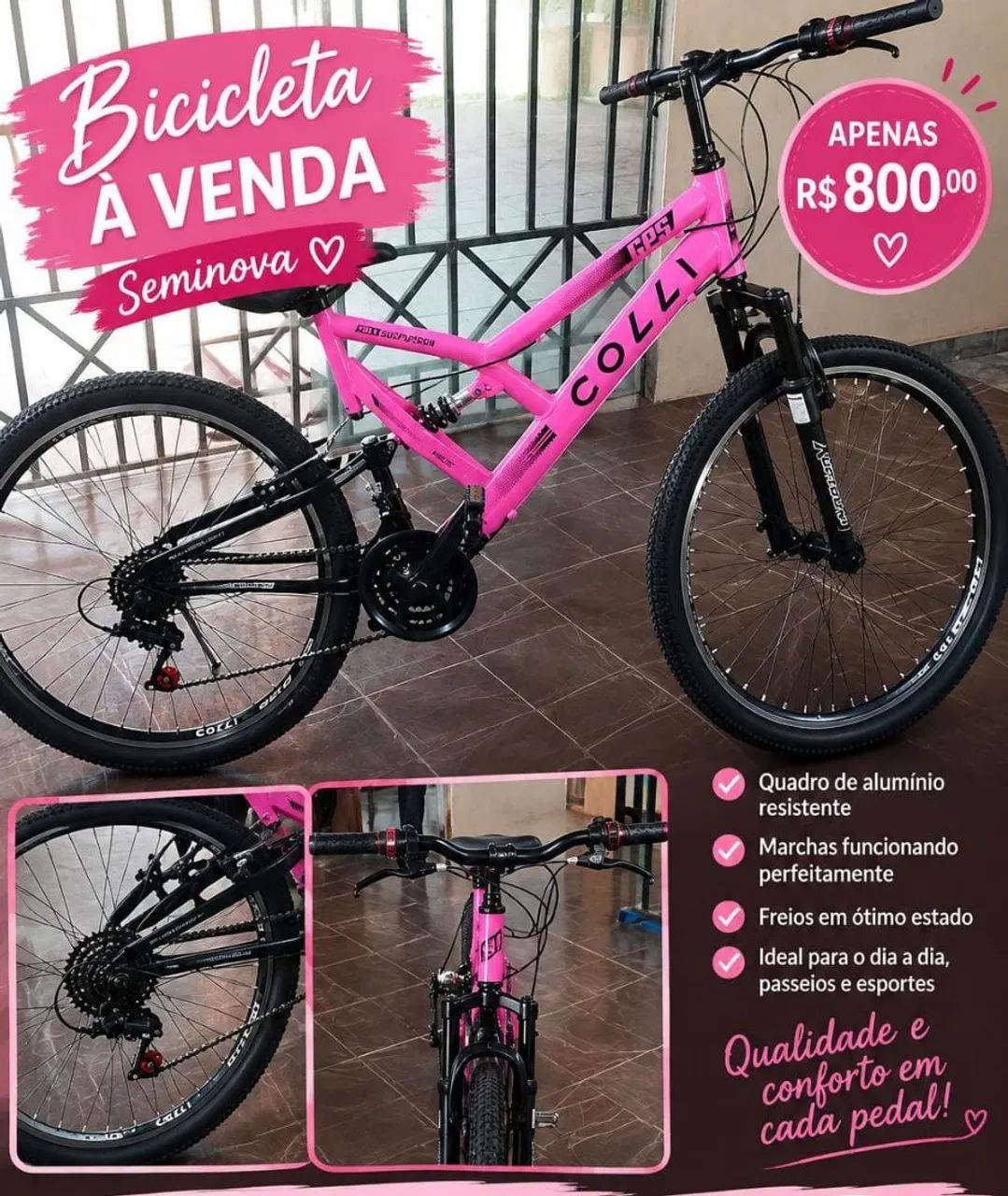 Bicicleta seminovo  - Foto 2