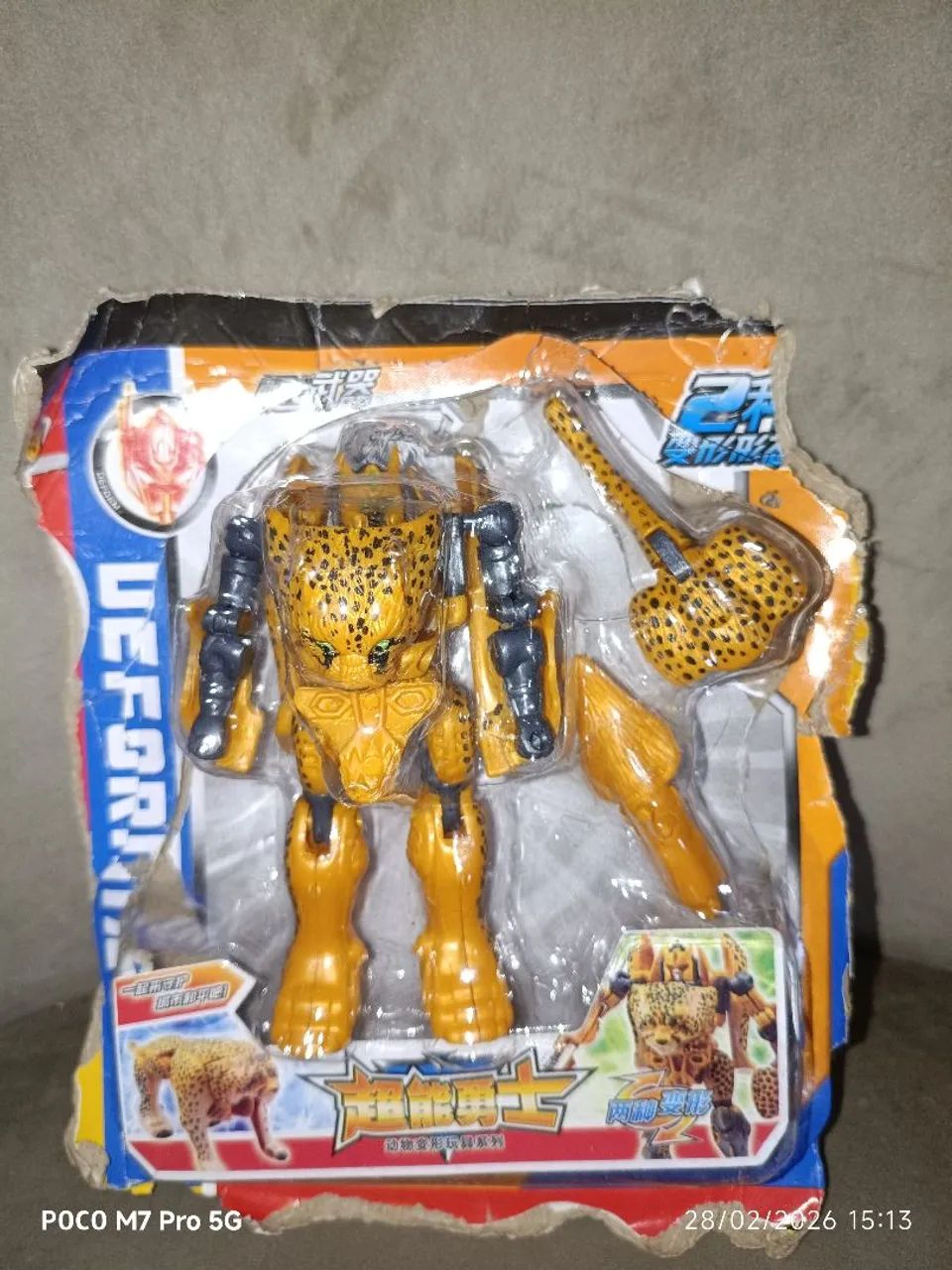 Duas Figuras Beast Wars Transformers: Optimus Primal Transmetal e