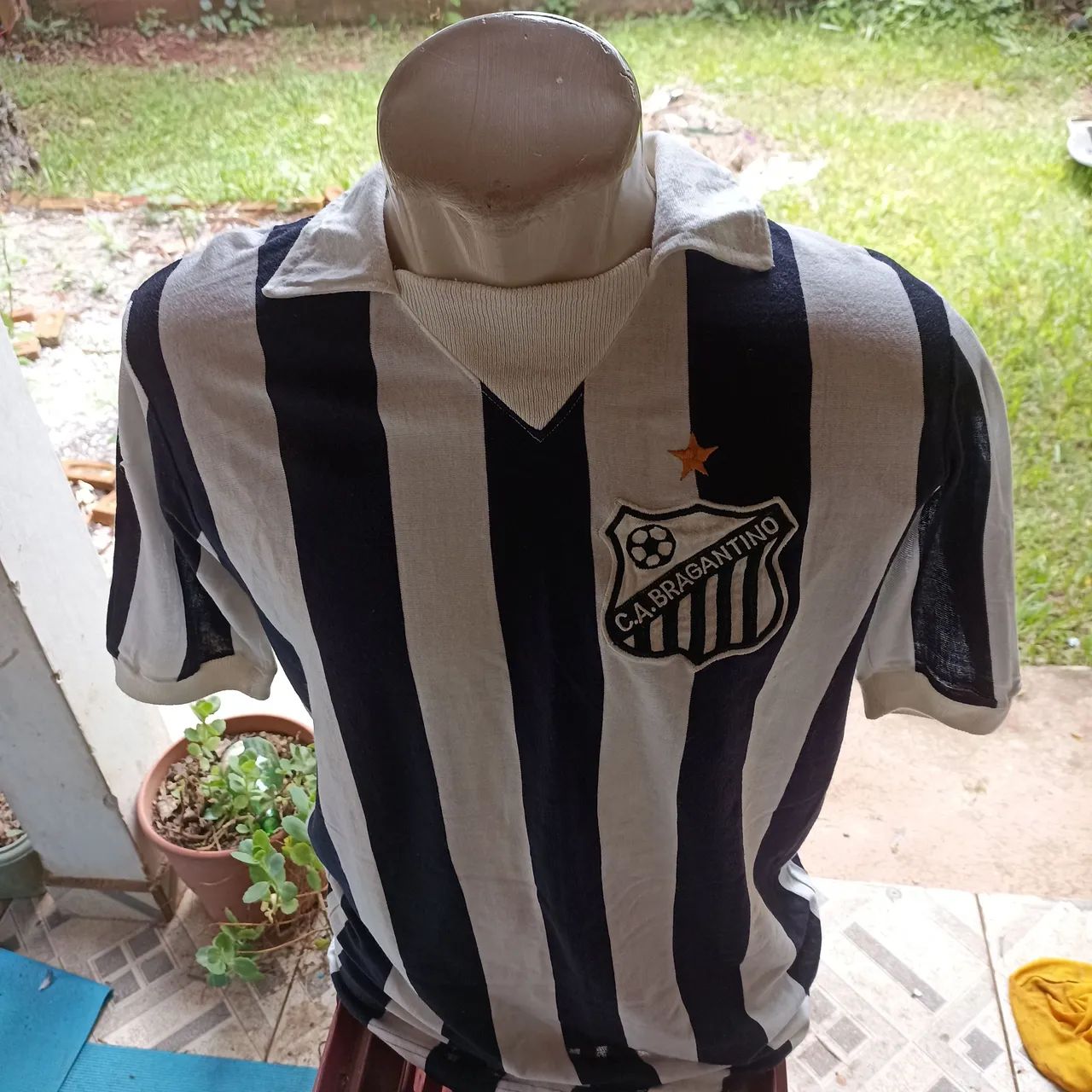camisa do bragantino anos 70