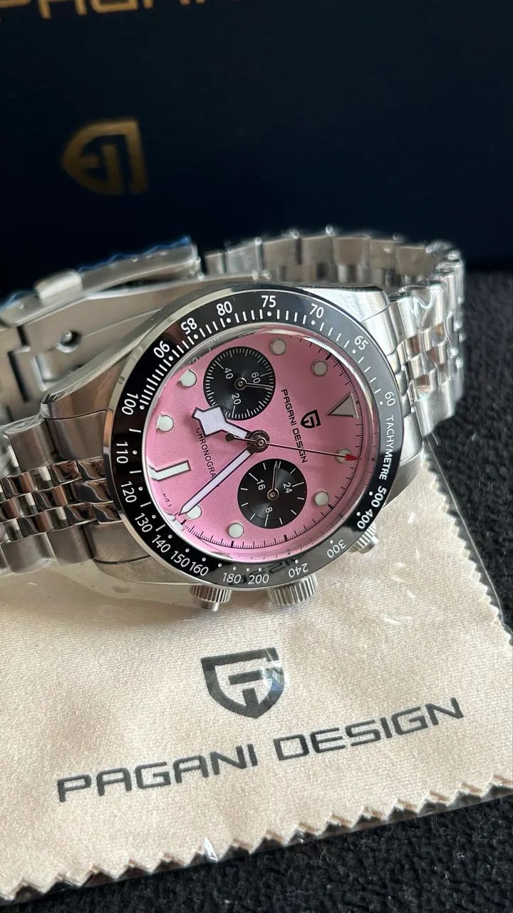 Relógio Pagani Design H. Tudor Black Bay Pink - Foto 3